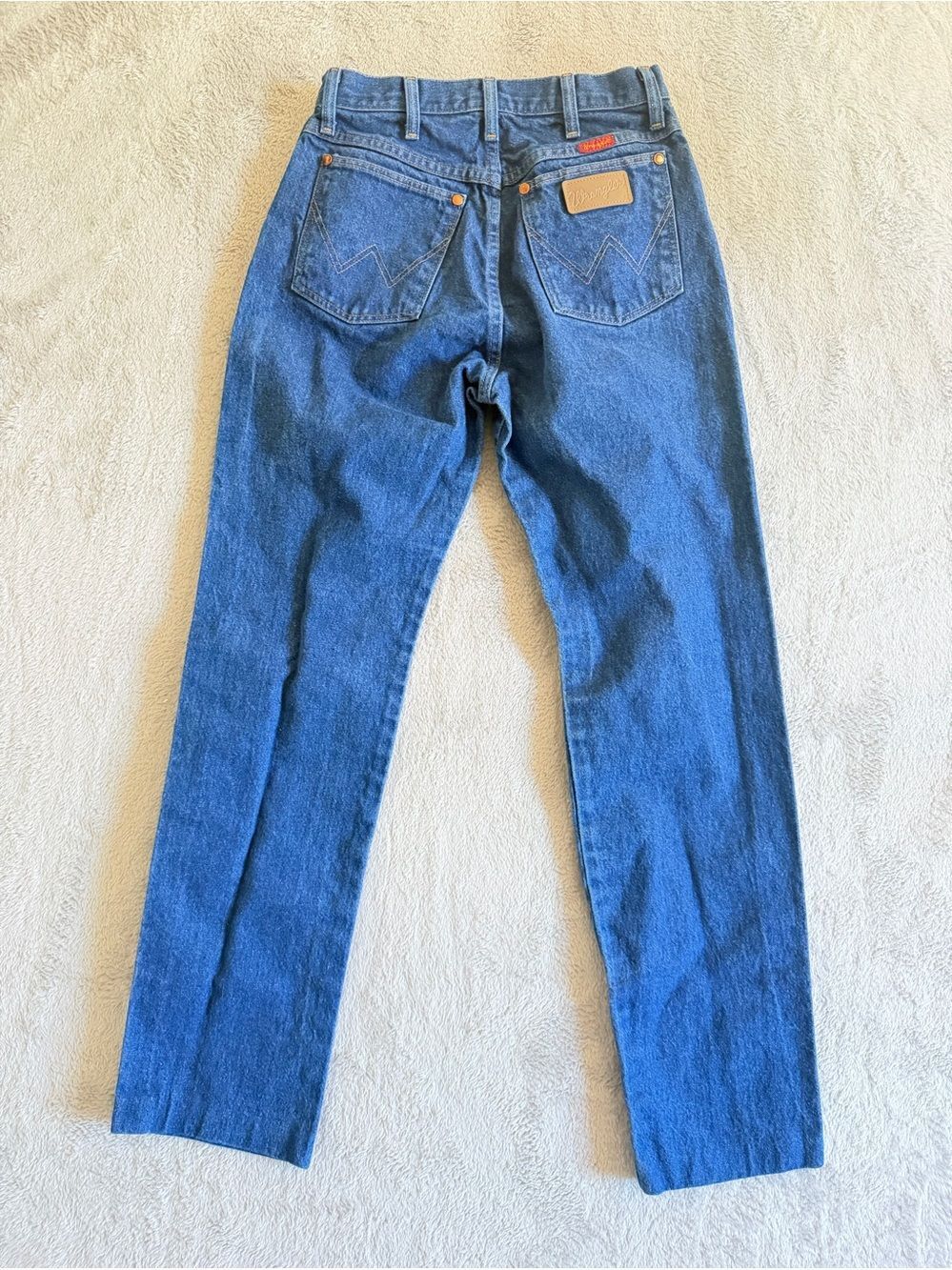 Vintage Wrangler High Waisted Jeans Size 9x36 (Altered - See Measurements)